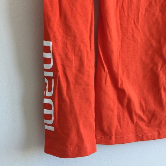 Nike Long Sleeve Tee (University of Miami / UM) - Picture 4 of 5